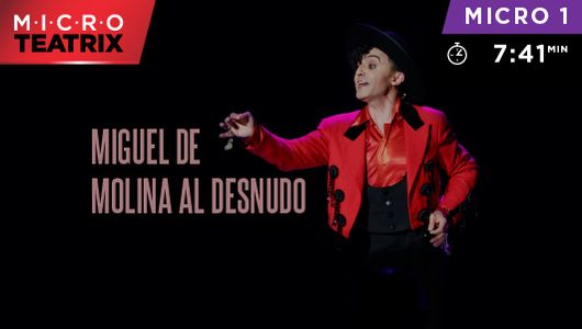 Miguel de Molina al desnudo - microTEATRIX